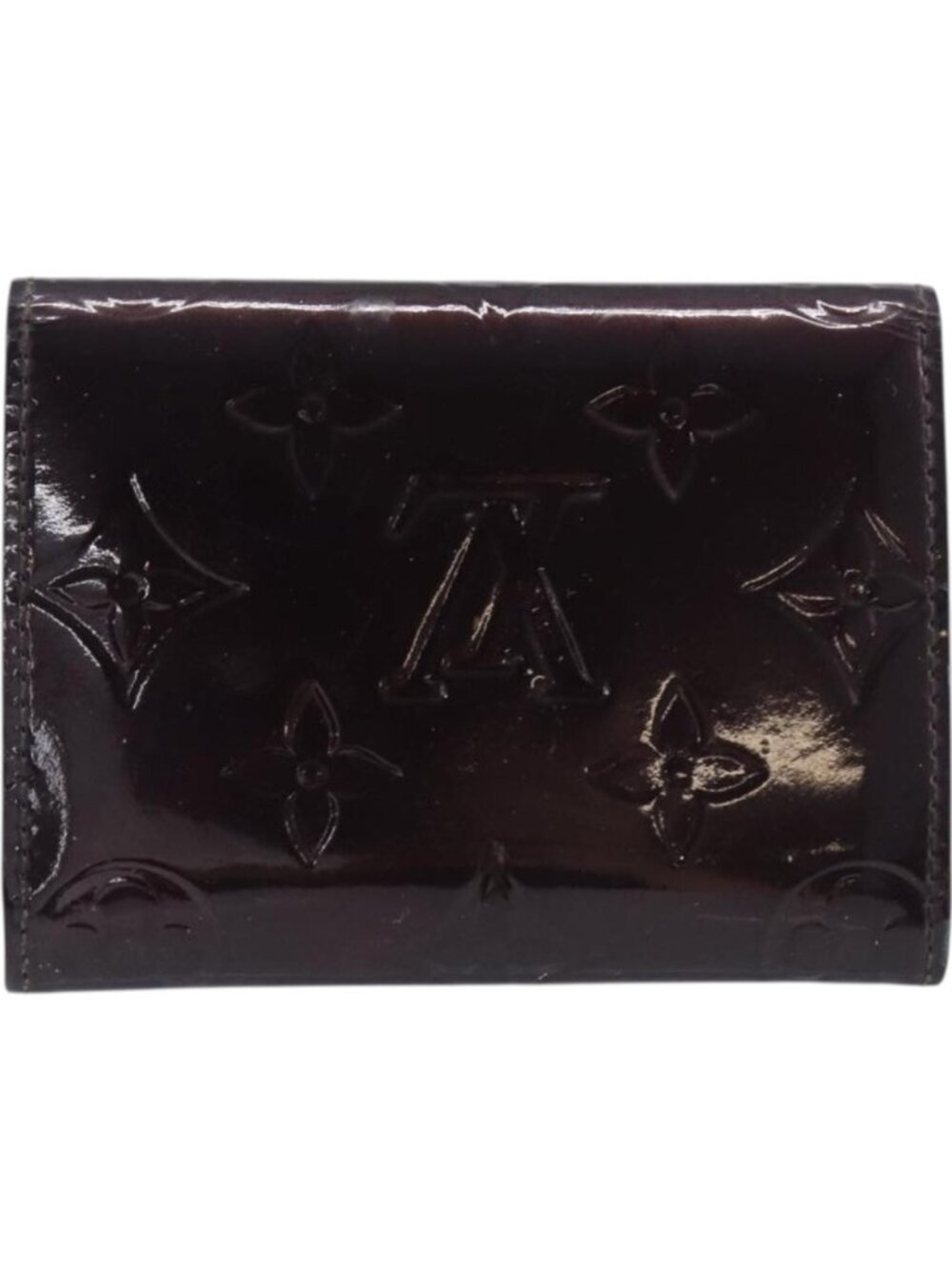 LOUIS VUITTON Vernis Anvelop Cult De Vuitto Case Amarante M91409